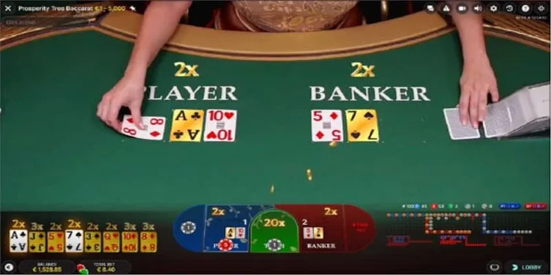 Tổng hợp tỷ lệ ăn tiền Baccarat S666 đối với từng cửa cược